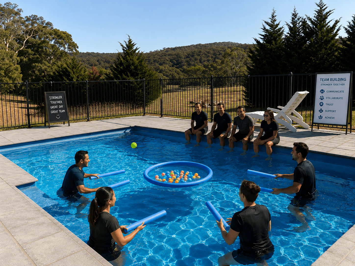 Corporate retreat plans