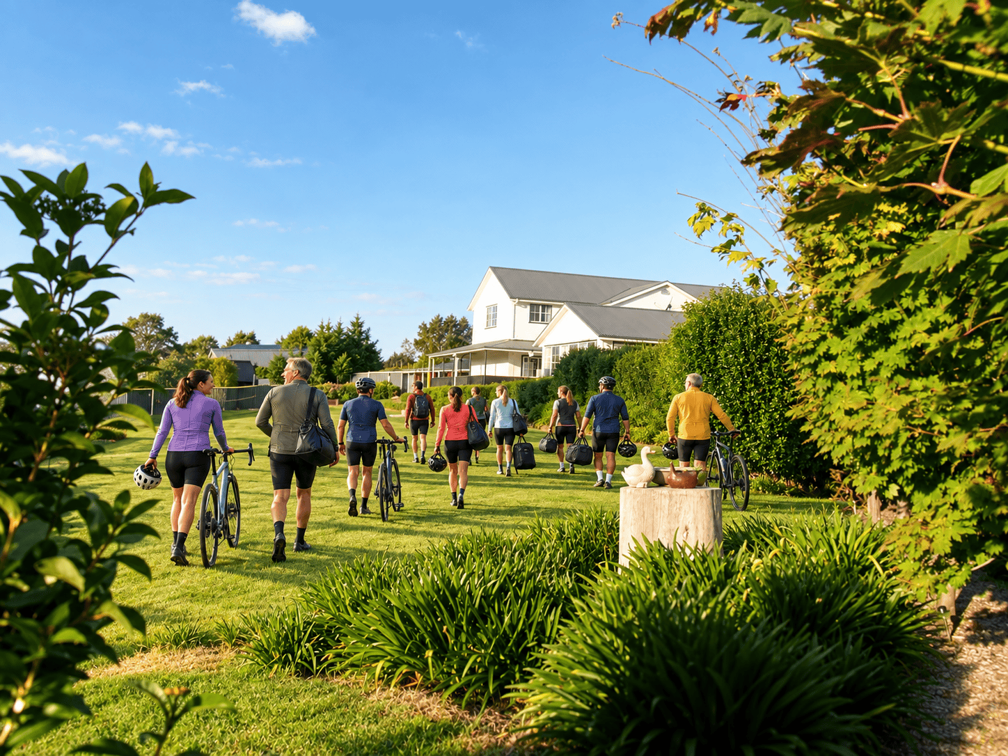 Cycling club accommodation in NSW at Berrima Retreat