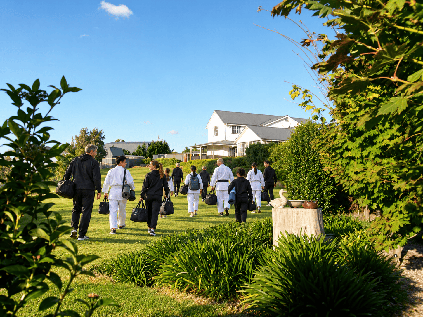 Martial arts club accommodation in NSW at Berrima Retreat