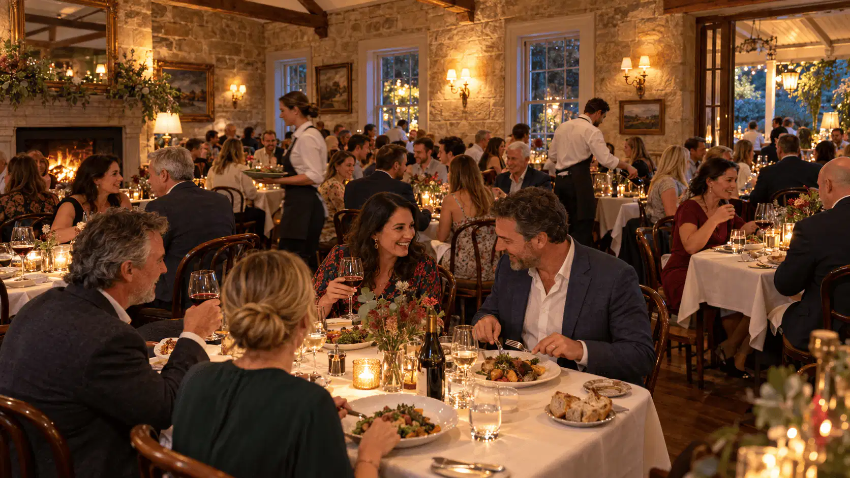 dining in Berrima