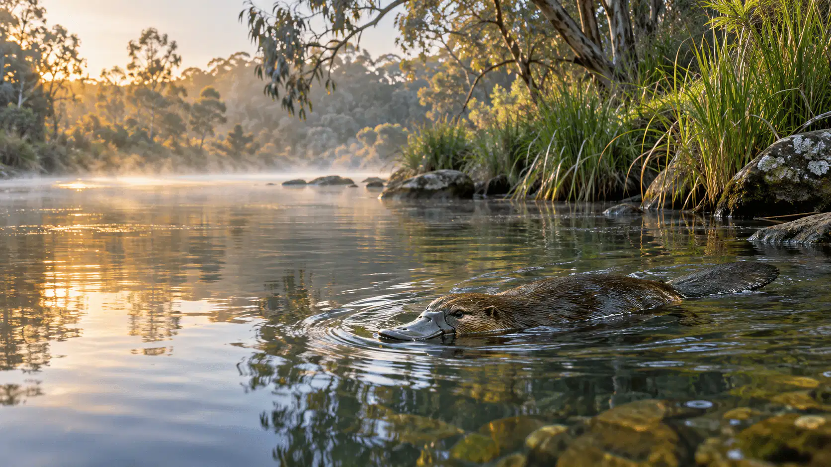 platypus around Wingecarribee River